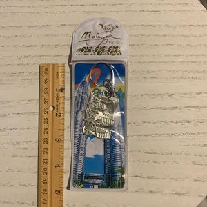 NWT Keychain from Kuala Lumpur, Malaysia